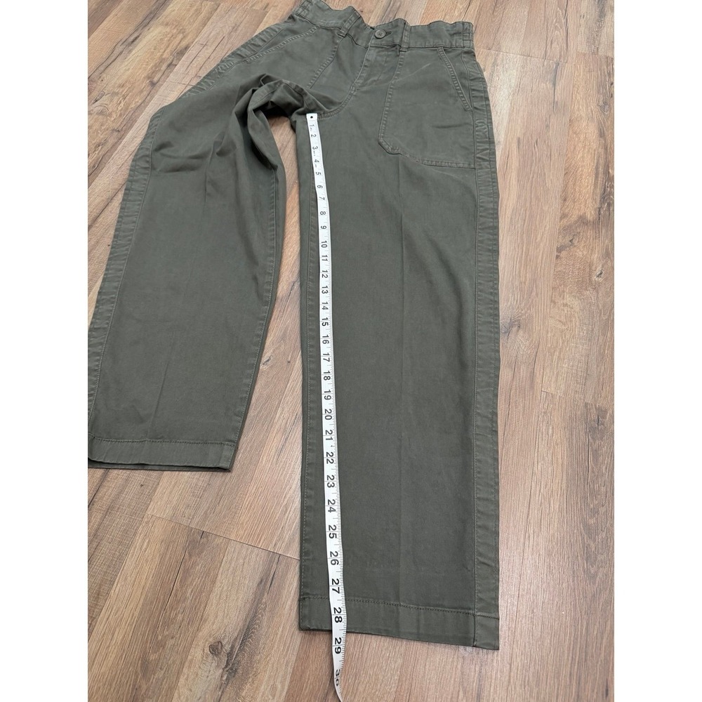 Modern Supply Sanctuary Olive Pants Size 27 High Rise Utility Straight Leg Stret - Picture 7 of 9